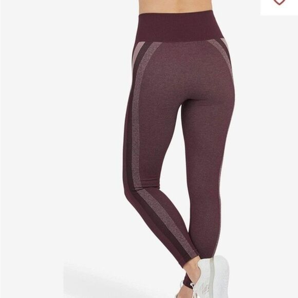 Spanx Womens Size Small Seamless Track Stripe Leggings - Picture 2 of 8